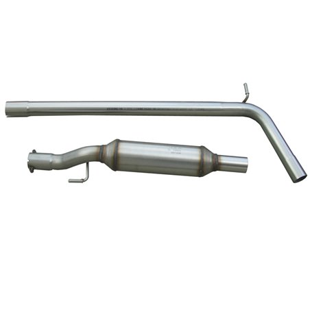 100% Inox Silencieux centrale sur mesure pour Audi A1 1.4TFSi Sport (185cv) 2011- Ø55mm 100% Inox Silencieux centrale sur mesure pour Audi A1 1.4TFSi Sport (185cv) 2011- Ø55mm