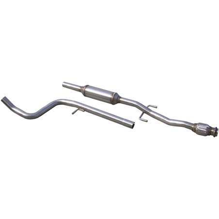 100% Inox Silencieux centrale sur mesure pour Citroën DS3 1.6i 16v Turbo (155cv) 2010- 100% Inox Silencieux centrale sur mesure pour Citroën DS3 1.6i 16v Turbo (155cv) 2010-