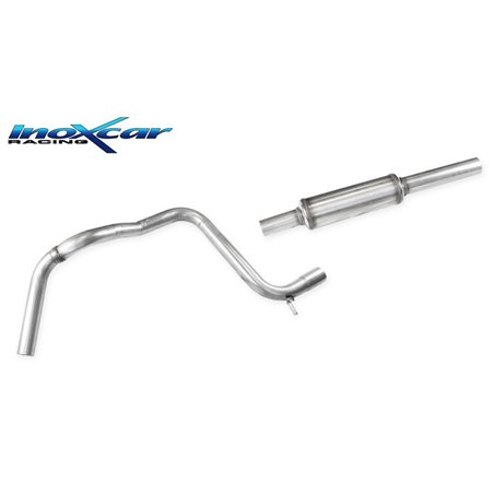 100% Inox Silencieux centrale sur mesure pour Seat Leon (5F) 1.4 TSI FR (122cv) Facelift 2015-2020 100% Inox Silencieux centrale sur mesure pour Seat Leon (5F) 1.4 TSI FR (122cv) Facelift 2015-2020