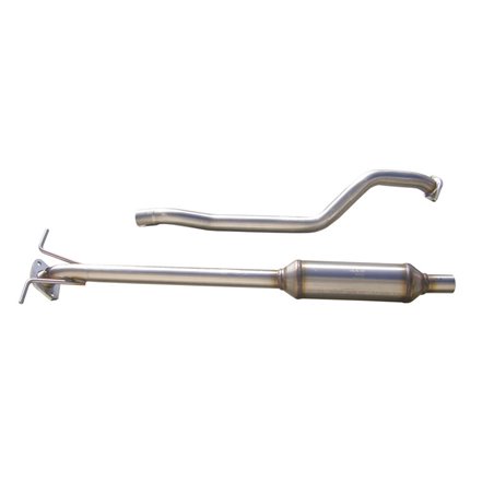 100% Inox Silencieux centrale sur mesure pour Suzuki Swift II 1.6 16v Sport (125cv) 2005- 100% Inox Silencieux centrale sur mesure pour Suzuki Swift II 1.6 16v Sport (125cv) 2005-
