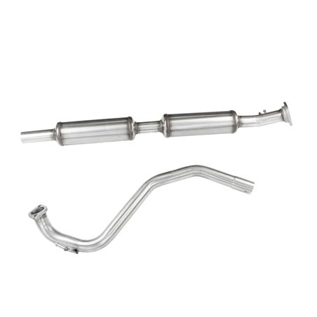 100% Inox Silencieux centrale sur mesure pour Suzuki 1.4 Sport (140cv) 2018- 100% Inox Silencieux centrale sur mesure pour Suzuki 1.4 Sport (140cv) 2018-