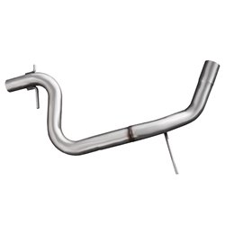 100% Inox Tube centrale sur mesure pour Volkswagen Golf V 2.0 TFSi (200cv) 2004-