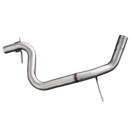 100% Inox Tube centrale sur mesure pour Volkswagen Golf V 2.0 TFSi (200cv) 2004- 100% Inox Tube centrale sur mesure pour Volkswagen Golf V 2.0 TFSi (200cv) 2004-