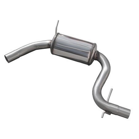 100% Inox Silencieux centrale sur mesure pour Volkswagen Golf VI GTi 2.0TSi (210cv) 2009- 100% Inox Silencieux centrale sur mesure pour Volkswagen Golf VI GTi 2.0TSi (210cv) 2009-