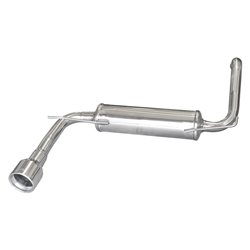 100% Inox Échappement Sport sur mesure pour Toyota Aygo 1.0 (68cv) 2005- 102mm