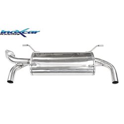 100% Inox Échappement Double sur mesure pour Toyota GT86 2.0 (200cv) Facelift 2017-