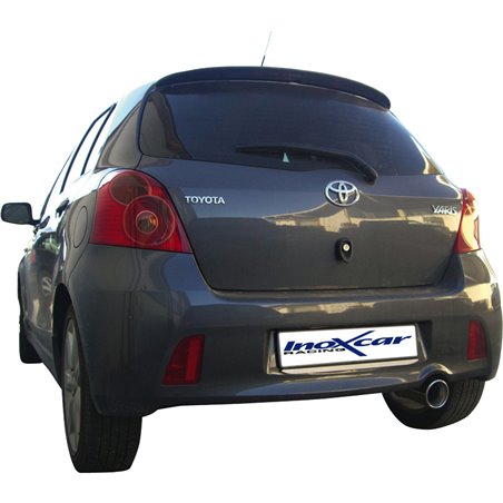 100% Inox Échappement Sport sur mesure pour Toyota Yaris II 1.8TS (133cv) 2006- 102mm 100% Inox Échappement Sport sur mesure pour Toyota Yaris II 1.8TS (133cv) 2006- 102mm