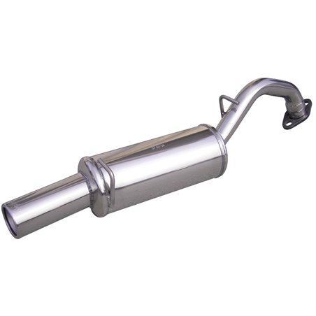100% Inox Échappement Sport sur mesure pour Toyota Yaris II 1.8TS (133cv) 2006- 80mm 100% Inox Échappement Sport sur mesure pour Toyota Yaris II 1.8TS (133cv) 2006- 80mm