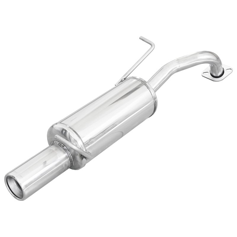 100% Inox Échappement Sport sur mesure pour Toyota Yaris 1.0 69cv 2011- 1x102mm