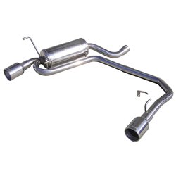 100% Inox Échappement Double sur mesure pour Peugeot 406 Coupe 3.0 V6 Droite/Gauche 102mm