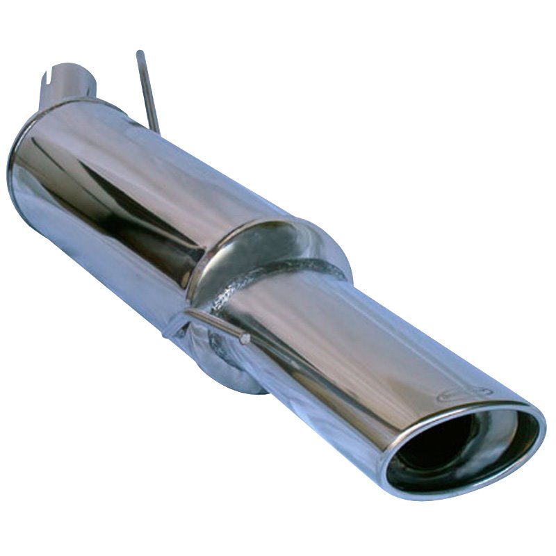 100% Inox Échappement Sport sur mesure pour Volkswagen Golf III 2.0 16v GTi (150cv) 120x80mm