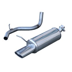 100% Inox Échappement Sport sur mesure pour Volkswagen Golf IV 1.6 (105cv) 1997- 120x80mm