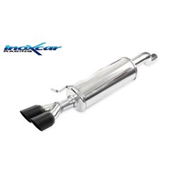 100% Inox Échappement Sport sur mesure pour Volkswagen Polo (6C) 1.8 GTI 192cv 2015-2018 55mm 2x80mm Ceramic Black