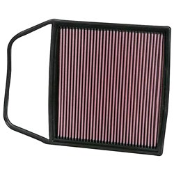 K&N Filtre à air de remplacement sur mesure pour BMW 135 3.0 2007-2010 / 335 3.0 2009-2010 / 535 3.0 2008-2010 / Z4 3.0 2012-201