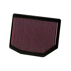 K&N Filtre à air de remplacement sur mesure pour BMW X3 SI 2.5, 3.0 2006-2010 / Z4 2.0 2005-2008 / Z4 2.5, 3.0 2006-2009 (33-237