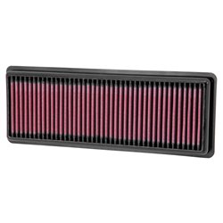 K&N Filtre à air de remplacement sur mesure pour Fiat 500 1.4 (USA) Turbo 2012-2016, Fiat 500 Abarth 1.4 (USA) Turbo 2013-2014 (