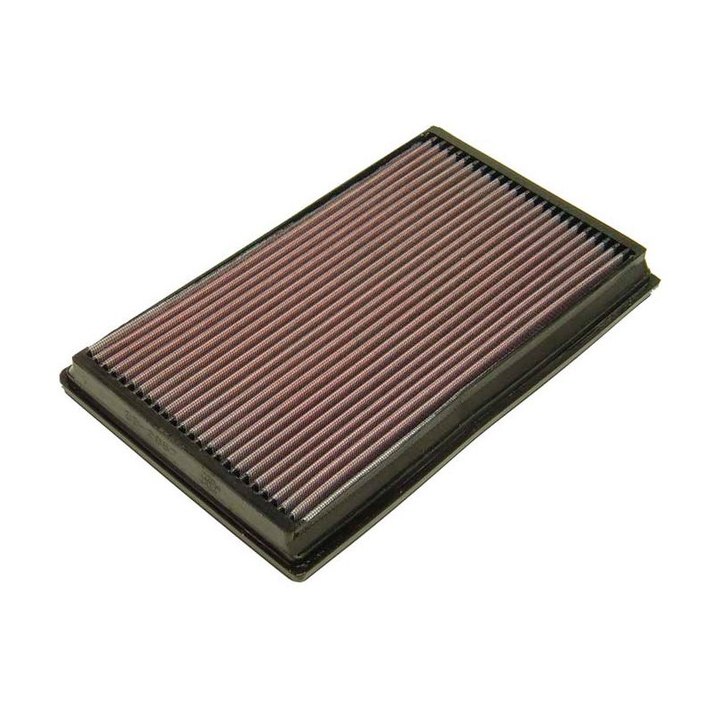 K&N Filtre à air de remplacement sur mesure pour Volkswagen Transporter T5 1.9 TDi, 2.0 (incl.TDi), 2.5 TDi, 3.2 V6 / T6 2.0 (in