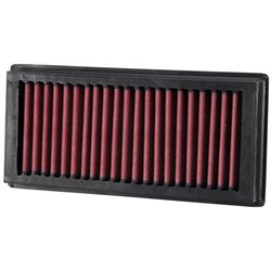 K&N Filtre à air de remplacement sur mesure pour Mitsubishi Colt 1.1, 1.3, 1.5D 2004-2012 / Smart Forfour 1.1, 1.3, 1.5 2004-200