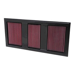 K&N Filtre à air de remplacement sur mesure pour Mercedes Benz C300, C350, CLS, E300, E350, E400, GLK350, ML350, R350, S350 2011