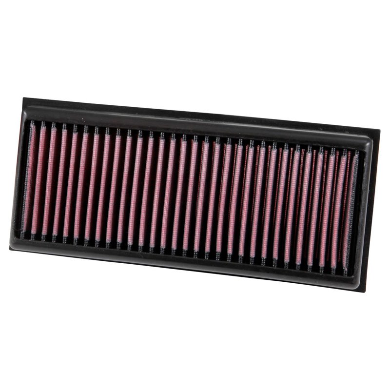 K&N Filtre à air de remplacement sur mesure pour Mercedes-Benz C63/S AMG 2014-/G500 2015-/G550 2016-/GLC63 AMG 2017-/S63 AMG 4.0