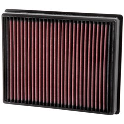 K&N Filtre à air de remplacement sur mesure pour Ford Edge 2.0 D, 2.7. 3.5 / Fusion 1.5, 1.6, 2.0 Turbo, 2.5 / Galaxy 1.5, 2.0 /