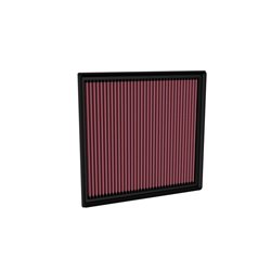 K&N Filtre à air de remplacement sur mesure pour Ford E350/E450 Super Duty V8 7.3L 2021-2024 (33-5138)