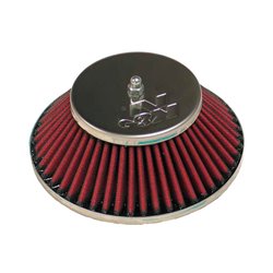 K&N Filtre à Air conique sur mesure pour carburateur SU/SU Hitachi 1.75'' H6/HS6, trou décentré, Hauteur d'assemblage 52mm (56-9