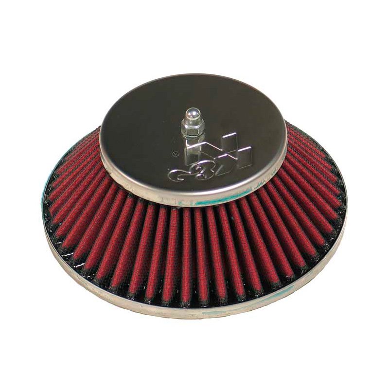 K&N Filtre à Air conique sur mesure pour carburateur SU/SU Hitachi 1.75'' H6/HS6, trou décentré, Hauteur d'assemblage 52mm (56-9