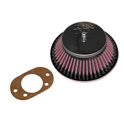 K&N Filtre à Air conique sur mesure pour carburateur SU/SU Hitachi 1.75'' HIF6/HIF44/ 2'' HIF7, trou décentré, Hauteur d'assembl