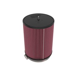 K&N Filtre à Air Universel Cylindrique 140mm raccordement, 178mm diamètre, 229mm hauteur avec goujon (RC-3150)