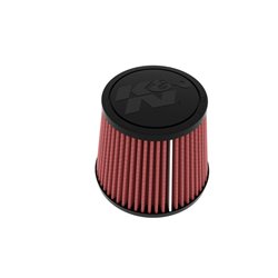 K&N Filtre à Air Universel Ovale/Conique 60mm raccordement, 113mm x 132mm de base, 84mm x 89mm en haut, 112mm hauteur (RU-70032)