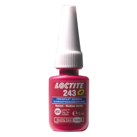 Loctite 243 Freinfilet normal (bleu) 5ml