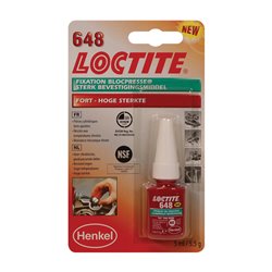 Loctite 648 Produit de fixation – haute résistance (vert) 5ml