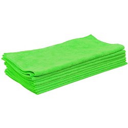 Chiffons en Microfibre très robustes 10-pièces vertes