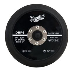 Meguiar's Soft Buff Backing Plate 6'' pour Dual Action Polisher