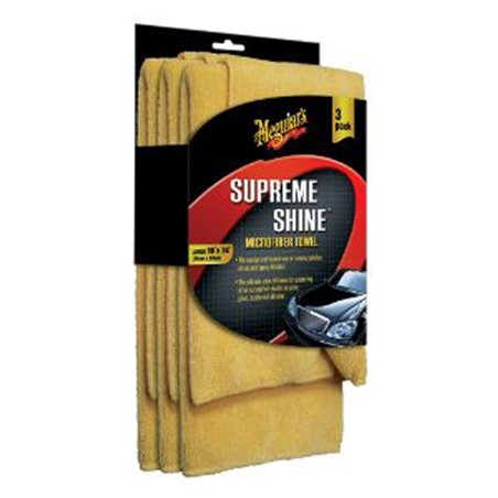 Meguiar's Supreme Shine Microfiber 40x60cm, 3 pièces