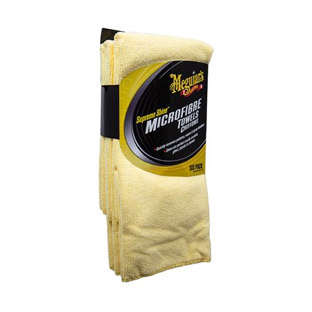 Meguiar's Supreme Shine Microfiber 40x60cm, 6 pièces