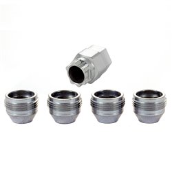 McGard Écrous antivol M12x1.50 - Conique - Longueur 19.7mm (Ouverture de clé 19/21mm)