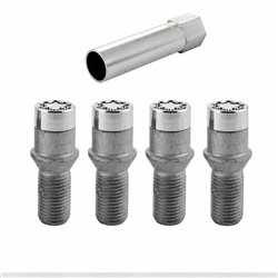 McGard HEX/Tuner Boulons antivol M14x1.50 - Conique - Longueur 29.5mm (Ouverture de clé 17mm)