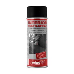 MHW Color-It Peinture textile en Spray - Noir - 1x 400ml