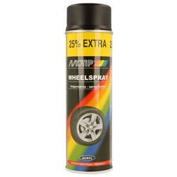 Motip Peinture pour Jantes - Noir mat - 500ml