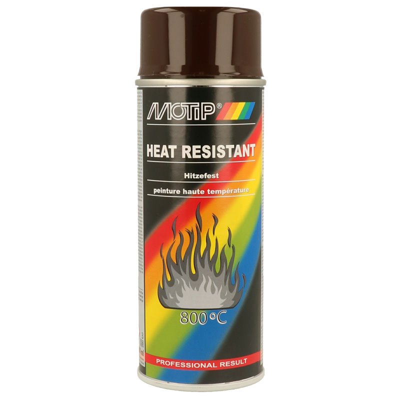 Motip Peinture Haute-Température - Brun - 400ml