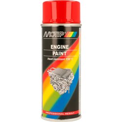 Motip Tuning-Line Laque résistante à la chaleur - rouge - 400ml