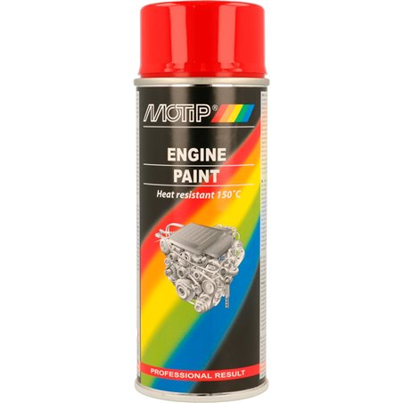 Motip Tuning-Line Laque résistante à la chaleur - rouge - 400ml