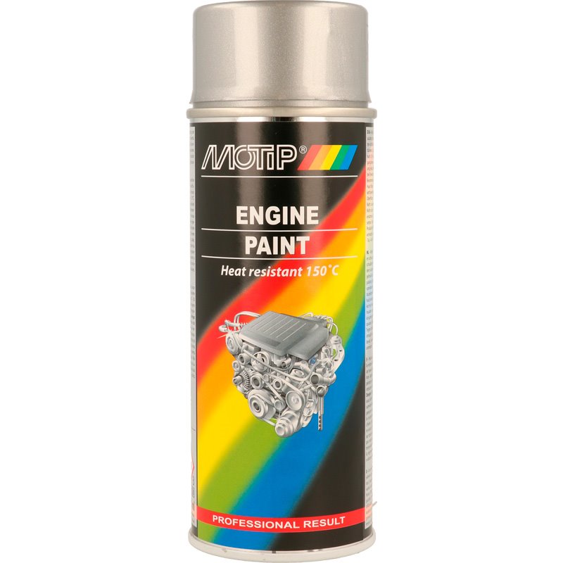 Motip Tuning-Line Laque résistante à la chaleur - aluminium - 400ml