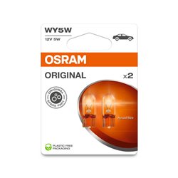 Osram Original Ampoules Halogène - T10 - 12V/5W - set de 2 pièces - Orange