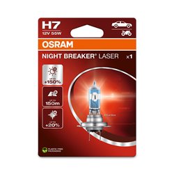 Osram Night Breaker Laser Ampoule Halogène - H7 - 12V/55W - la pièce