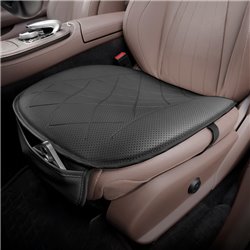 Coussin de siège universel 'Bottom' en Cuir Noir - 1 pièce