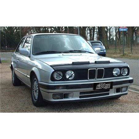 Protège-capot sur mesure pour BMW Série 3 E30 1986-1989 - Noir