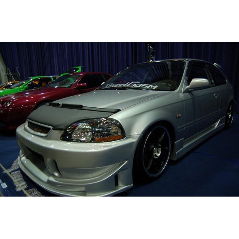 Protège-capot sur mesure pour Honda Civic 3/5 portes/coupe 1996-1999 - Noir